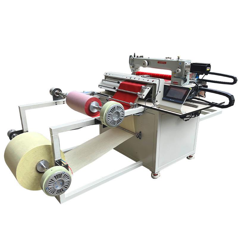 Home storage box automatic sewing equipment storage box three-in-one sewing and cutting intelligent equipment cross-seaming machine