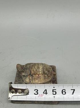 古代古玩杂项 仿古汉朝印章仿铜小乌龟印章小号铜印章