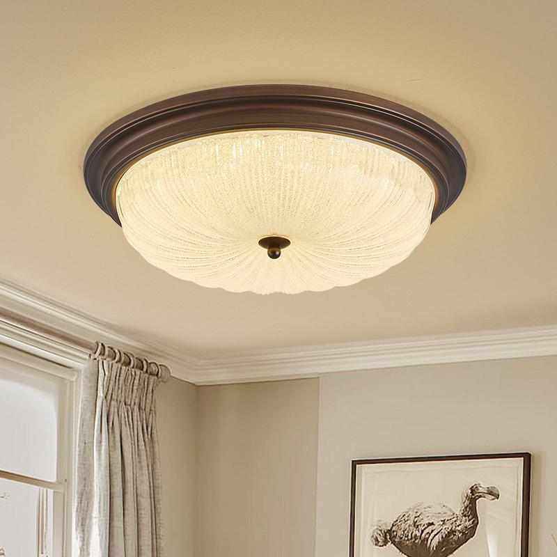 美式吸顶灯卧室灯复古阳台灯房间灯欧式客厅过道护眼主卧圆形灯具,淘宝优惠券,粉丝福利购,淘宝优惠卷