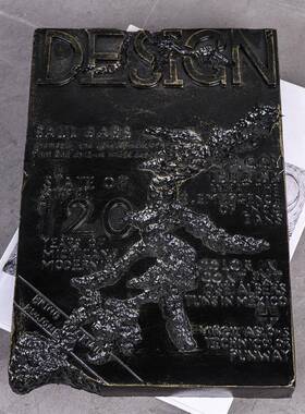 简约0154616复古仿房电金属书本家居饰品板间售楼处书客厅装饰摆