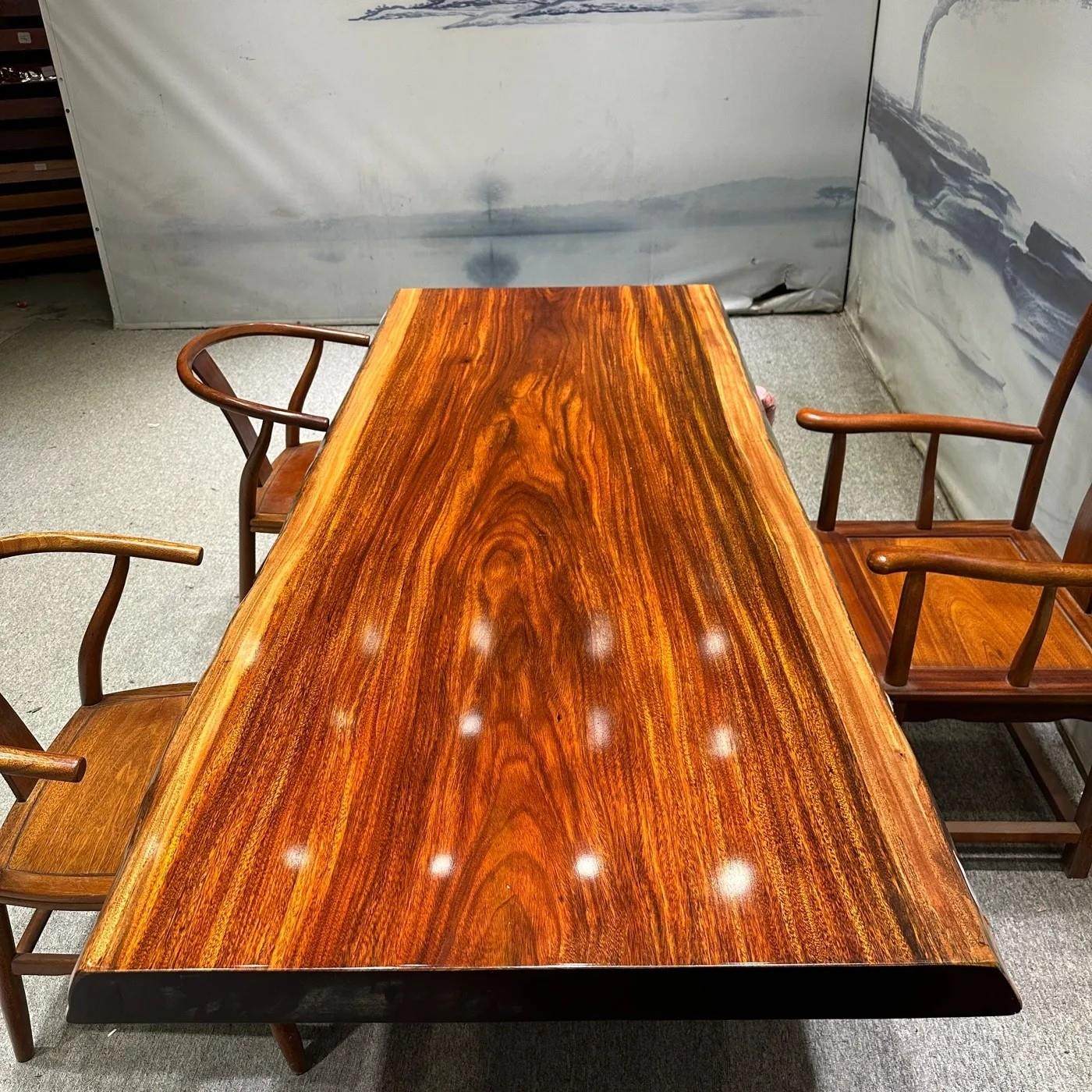 非洲奥坎花梨大板茶桌原木实木板办公吧台天然整张会议大班台书桌,淘宝优惠券,粉丝福利购,淘宝优惠卷