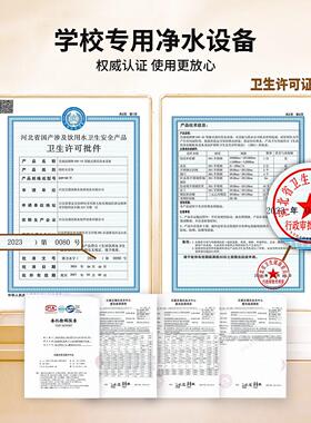 学校用水0.25吨每小时箱式反渗透设备直饮水设备软化设备工厂直销