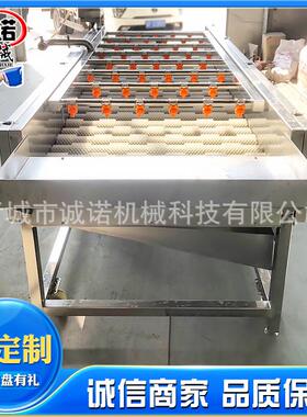 食品毛辊清洗机土豆宝塔菜清洗去皮机生蚝扇贝莲藕毛刷清洗去泥机