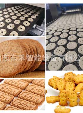 休闲食品机双色巧克力饼干生产线饼干注芯机杏仁挞饼注芯饼干设备