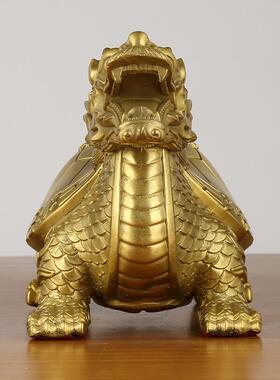 新款直销铜八宝寿龟摆件八卦龙龟四神兽寿字龟铜器工艺品