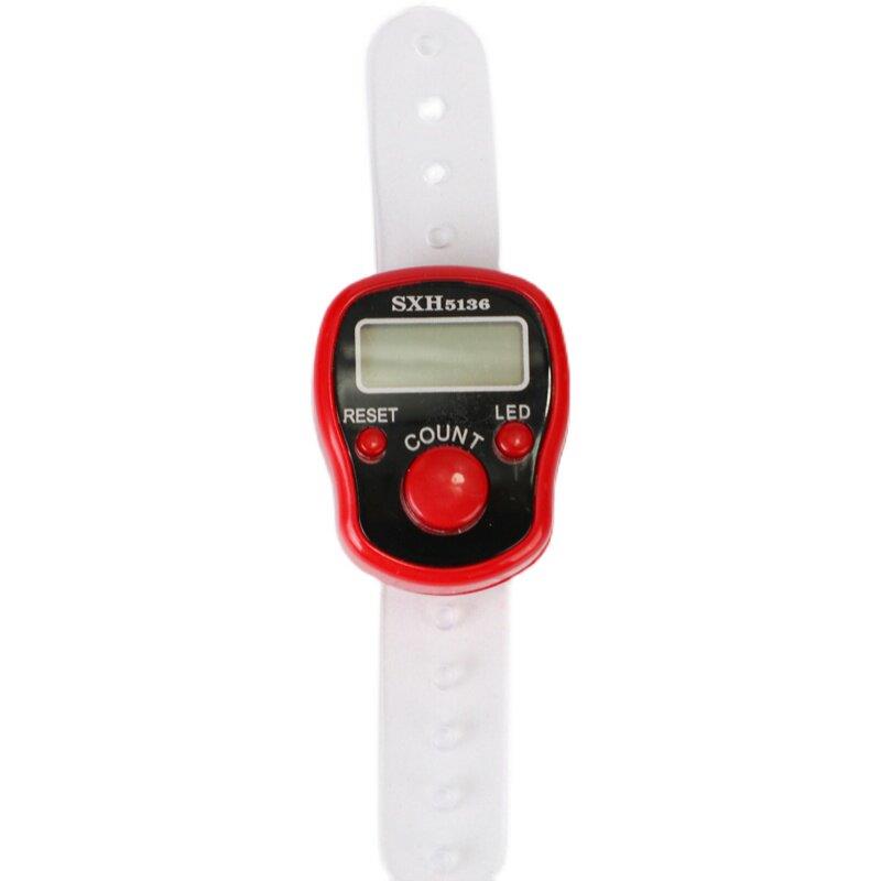 1 set of 10 luminous counters, electronic digital display rings, finger manual counters for the elderly to count goods points