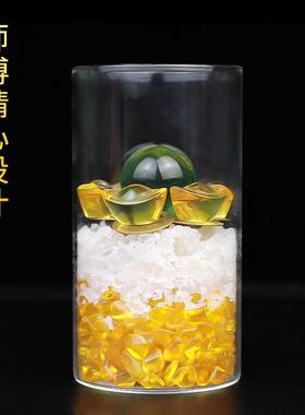 安忍水瓶子解决床头朝西水摆件厕所西北角卫生间安仁玻璃瓶怎么放