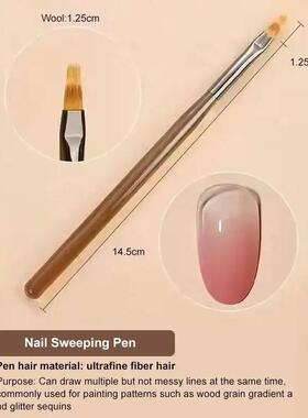 9PCS UV Gel Nail Brush Liner DIY Painting Pen Manicure Acryl
