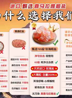 粗盐净宅大颗粒喜马拉雅御守盐摆件全套海盐搬家乔迁新居厕所容器