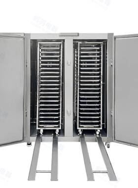 工业大型推车1400L食速冻693机 猪蹄排肉浆骨汁鲍鱼品冻结双机速