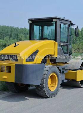 厂房地面前钢后胶压路机沥青路面压实机8吨10吨全液压压路机厂家