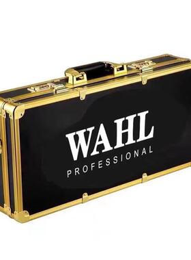 WAHL发型师BARBER美发工具箱电推剪理发工具收纳盒手提密码箱子