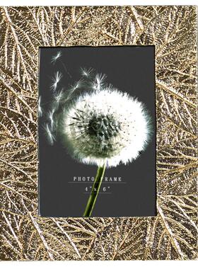 PJ-022寸76寸金色树叶摆相框创意艺品欧式像框装术饰品件家居饰品