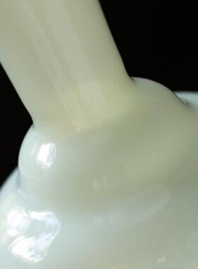束刻 法式束腰花器高级感手工玻璃花瓶插花客厅栽培养花水培容器