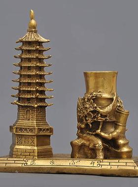 班德拉斯 纯铜大号一米11层十三层九层文昌塔办公室摆件商务礼品