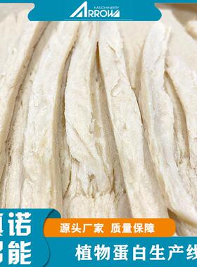 水分蛋白素肉生产线 真诺智能 仿真素肉花生蛋白肉加工机械