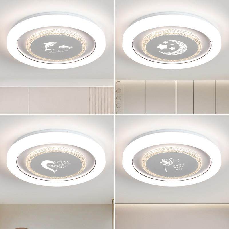 网红卧室灯LED吸顶灯现代简约大气客厅灯餐厅主卧房间灯创意灯具,淘宝优惠券,粉丝福利购,淘宝优惠卷