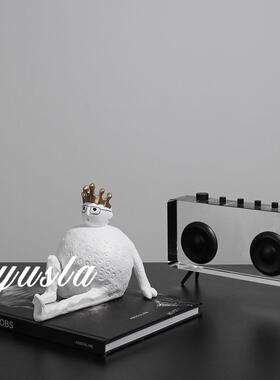 简约IQJ代现客可厅电视柜关卡通爱儿童房售楼处餐厅柜摆件软装饰