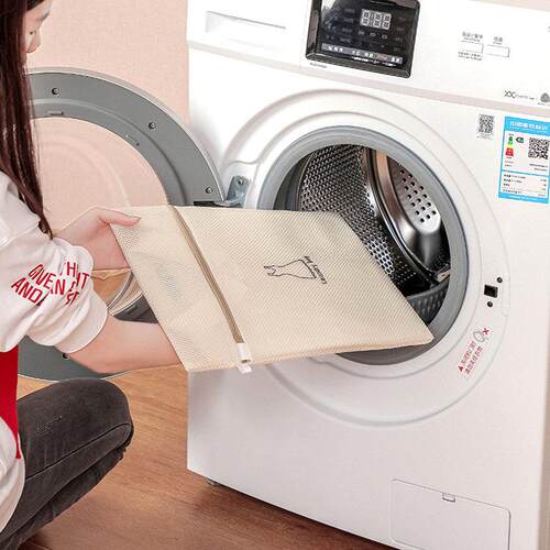1Pcs Mesh Laundry Bag Laundry Wash Bags Coarse Net Laundry B - 图2