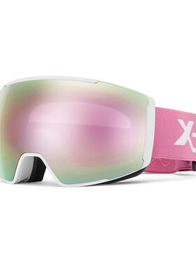 Ski Goggles Snow Glasses Men UV400 Anti-fog Coatings Snowmob
