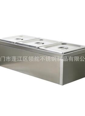 快餐三盘保台饭商用台式食堂饭厨菜房小吃保温温电售热CTT3汤池