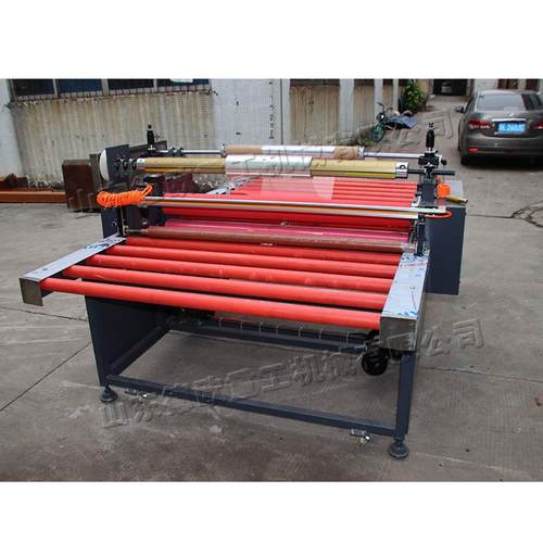 全自动覆膜机 家居出橱柜门窗表面粘膜机 淋浴房玻璃贴膜机 - 图0