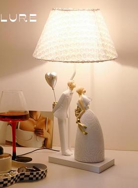 床头灯2023年新款主卧浪漫轻奢高级感现代风公主礼物结婚装饰台灯