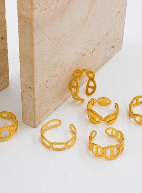 Stainless Steel Rings for Women Jewelry Summer Accessories
