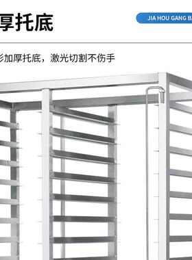 304不锈钢加固蒸车架 食堂餐厅蒸炉蒸柜带轮多层蒸饭托盘推车