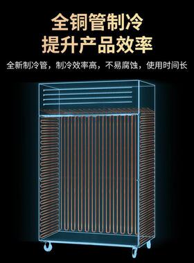 大容量冷鲜挂肉柜商用立式牛羊肉保鲜展示柜不锈钢冷冻挂肉展示柜