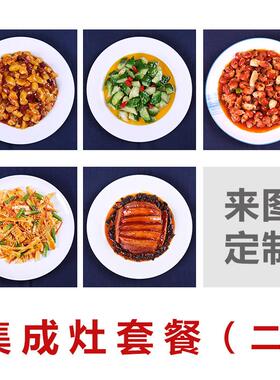 彷真菜品模型中餐炒菜饭模型食物食品道具假菜肴小吃样品模具定制