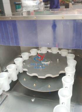 玻璃冲机供应半自动化妆品小型洗机啤饮料冲控机酒清洗机