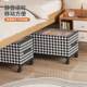 Under-bed storage box with wheels transparent dustproof household finishing storage clothes storage box large capacity foreign trade wholesale