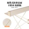 Outdoor folding table portable camping picnic egg roll table supplies equipment set table chair aluminum alloy simple table