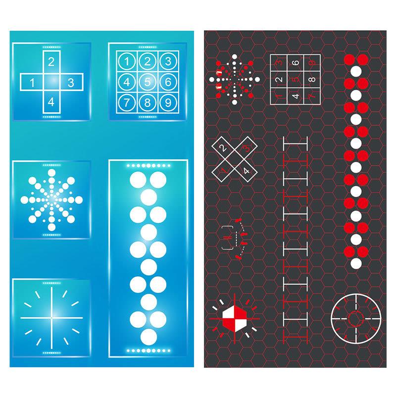 3D打印图案少儿体适能地胶淘气堡篮球感统训练运动PVC塑胶地板胶 - 图3