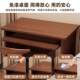 Solid wood computer desk desktop small apartment desk student home bedside table writing small table bedroom narrow study table