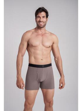 S 15915 Men's Cotton Loose Breathable Boxer Shorts 士平角