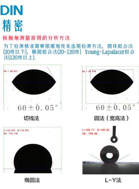便携式水滴角测定仪测试大平台样品尺寸,小型接触角测试仪现货