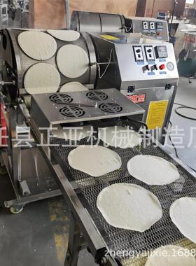 新款商用仿手工春卷皮成型机流水线自动饼皮机效传统春饼机厂家
