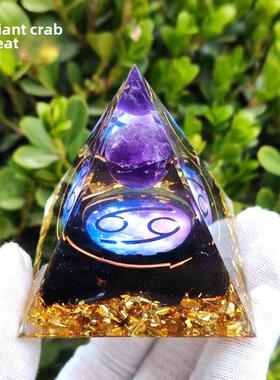 采购产品女孩生日礼物，高端水晶12星座，桌面装饰品，吉祥物水晶