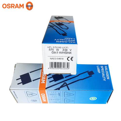 欧司朗OSRAM HPL 575/240舞台影视成像灯泡240V 575W剧院灯泡G9.5 - 图0