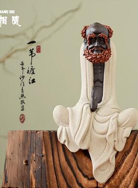 正品艺相随陶瓷观音达佛像客摆摩件工艺品中式厅意家居会所软装饰