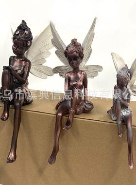 新款直销图多图勒克仙女雕像树脂天使工艺品摆件童话仙女花园装饰