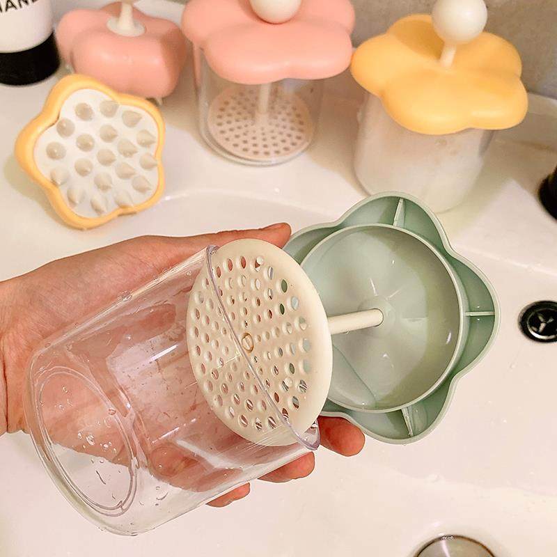 洗头刷子可爱花朵刷头皮按摩梳头发神器气垫梳子止痒抓头器学生打,淘宝优惠券,粉丝福利购,淘宝优惠卷