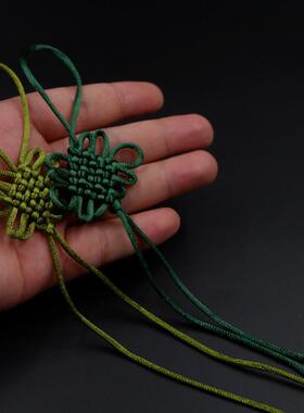 中国结小号挂件6盘大红色手工流苏穗子挂饰中国特色半成品小装饰
