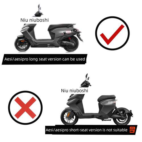 适用极核ae5i/ae5ipro电动车一体坐垫加长加厚带感应座椅改装配件 - 图3