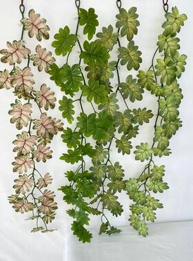 1.2米语竹叶藤条 人造悬挂蕨类植物藤蔓 手感仿真壁挂假树叶