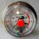 Factory price YNXC100ZT axial edge shock-resistant electric contact pressure gauge 24V magnetically assisted magnetic sensitive type
