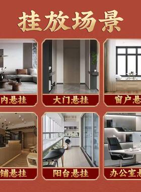 八卦镜凸面镜挂门上的镜子门口凹凸镜家用凹镜室外窗户门对门阳台