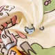Ins Cotton Small Fresh Cartoon Student Door Three-Piece Set Pure Cotton Quilt Cover Bed Sheet Four-Piece Set Bedding